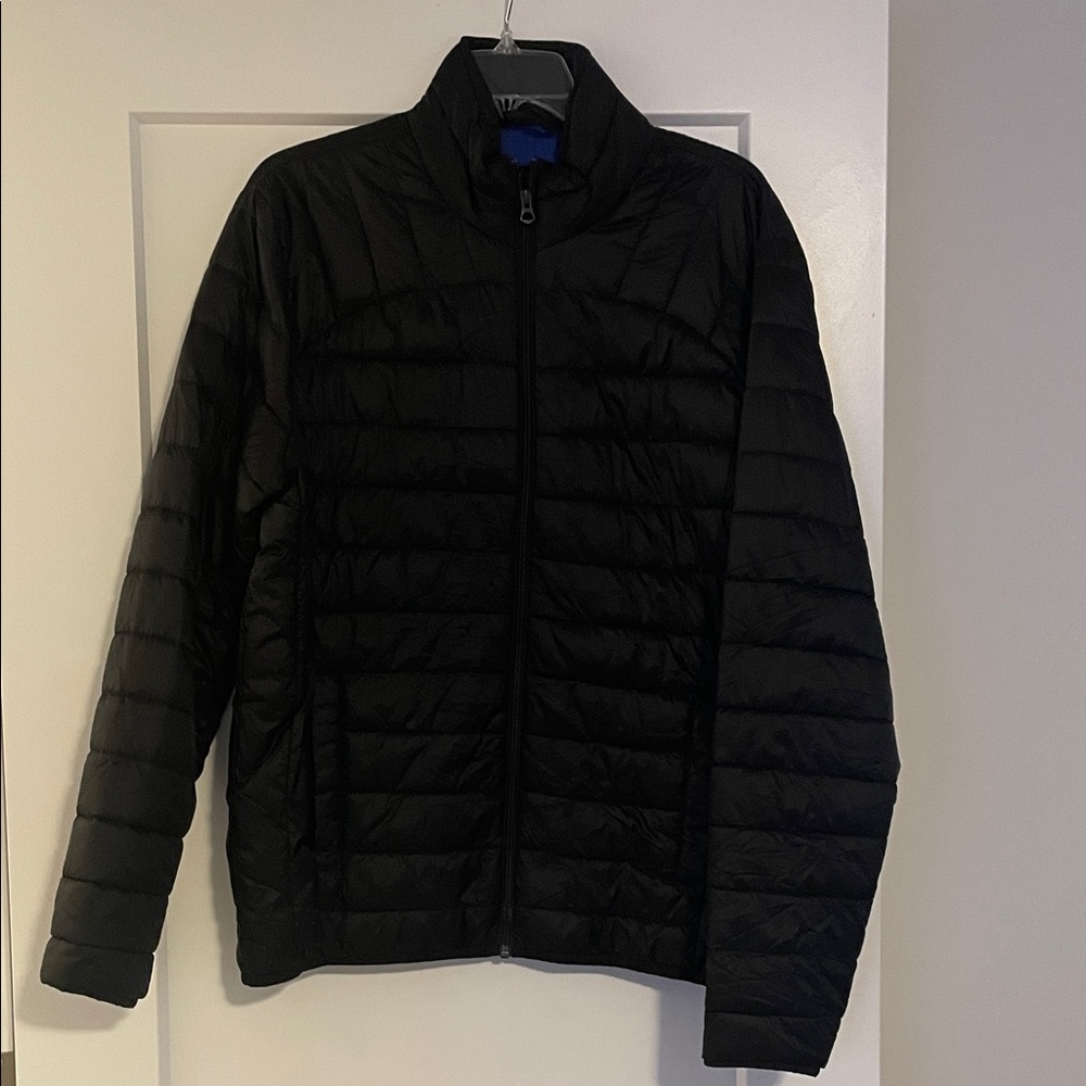 Jack & Jones Quilted Black Puffer Jacket